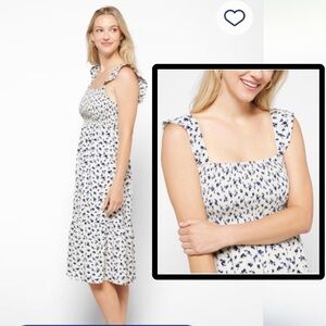 NWT French Grey Ariel Midi Dress Size M